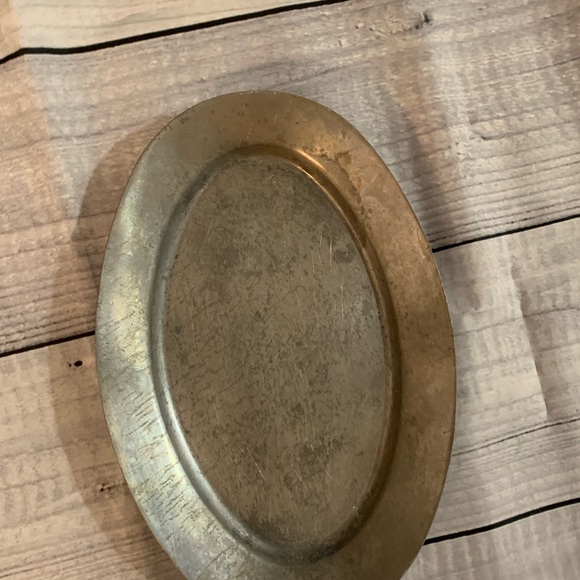 Steak plate with wooden platform ~ set of 4 - Picture 11 of 15